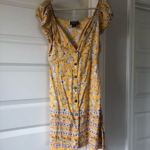 *NEW* Yellow Sun Dress Small
